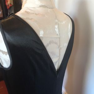 Sateen dress, beautiful black.